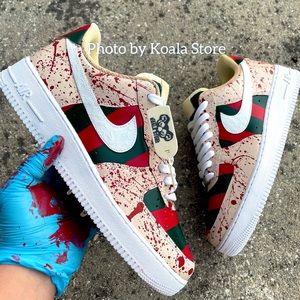 Nike Custom Air Force 1 Freddy Krueger NWT